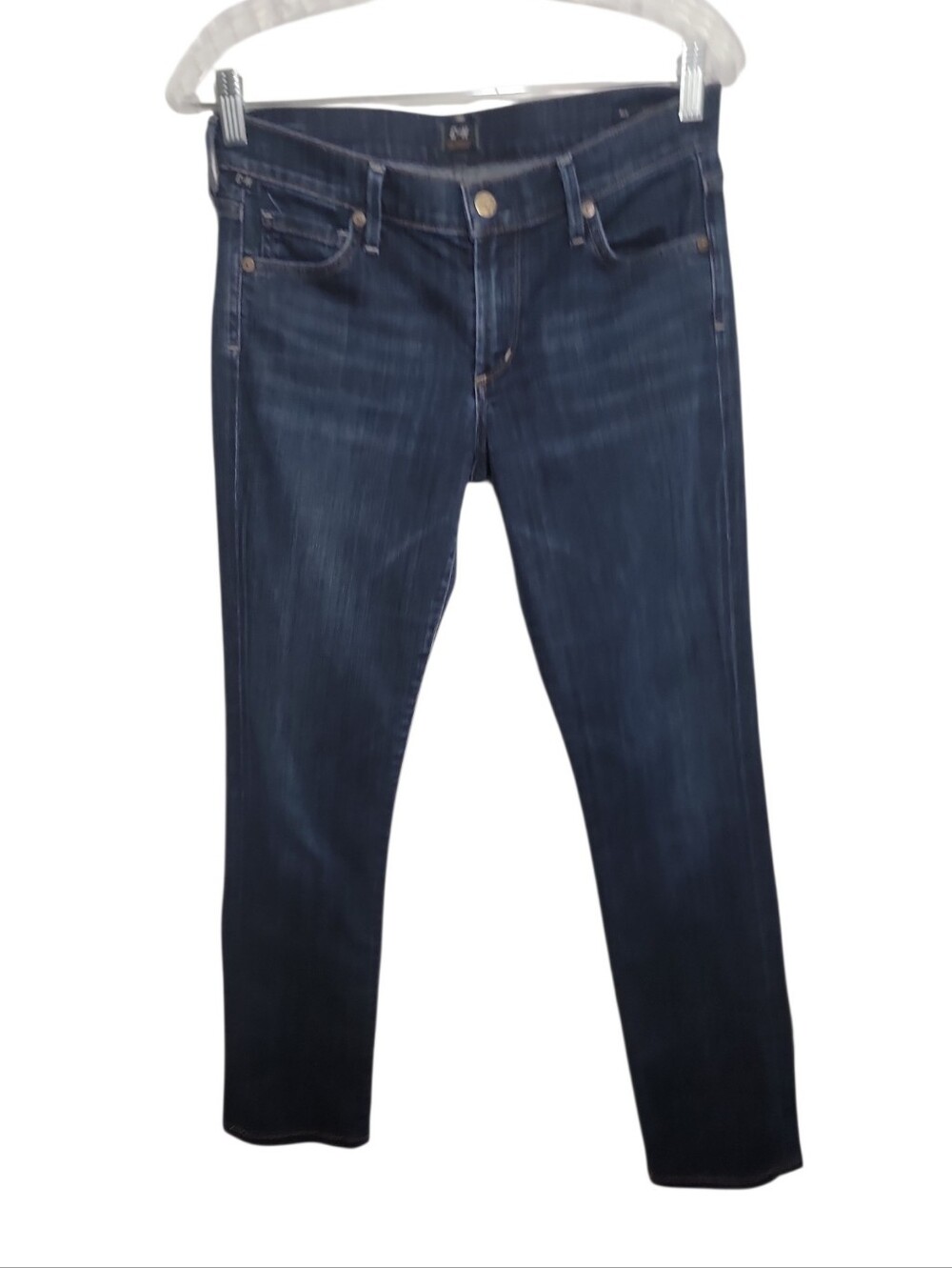 Citizens of Humanity Ava low rise straight keg blue jeans size 29 dark wash